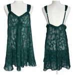 Victoria's Secret Vintage 80s/90s Victoria Secret L Gold Label Satin Chemise Babydoll‎ Slip Dress Photo 1