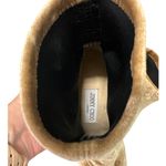 Jimmy Choo  Louella 90 Velvet Sock Booties Golden Tan IT 36 US 6 Photo 9