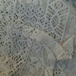 Kimchi Blue  Lace Top Ecru Scoop Neck Pocket M Photo 6