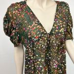 Anthropologie Akemi & Kin Sheer Floral Babydoll Dress Size XS Photo 3