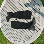 BP  Luke Over The Knee Tall Boots‎ Black Faux Suede Women Size 6.5 Photo 1