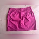 Lija Cubism Plaid Activewear Golf Skort Zip pink Cotton Blend pocket Size 4 Photo 5