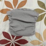 ZARA Ruched Textured Tube Top Photo 1