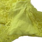 Victoria's Secret Victoria’s Secret Lace Cheeky Bright Yellow Womens Size  Large Photo 4