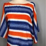 Michael Kors Sunset Illusion Tie Side Top size medium NWT Photo 3