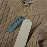 Anthropologie NWT  Flat White ruffled sweater mini dress. Photo 2