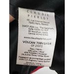 Claudie Peirlot Red Black Wool Blend Plaid Coat 4 Photo 5