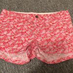 H&M Pink Floral Shorts Photo 0