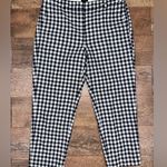 J.Crew Women’s Fully-Lined Gingham Cropped Pants in Size 10 Photo 0