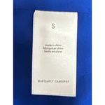 Danielle Bernstein  Blue Long Sleeve Cutout Back Blazer Coat Suit Jacket Size S Photo 4