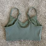 Aerie  offline green ribbed sports bra - Small Photo 1