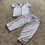 Jessica Simpson NWT  Lavender Polka Dot Button-Up Pajama Set SIZE S Photo 0