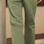 Frank & Eileen  Blackstone Green Utility Italian Performance Twill Pants Size 0 Photo 1