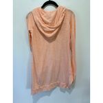 Earth Yoga hoodie size S apricot organic cotton and bamboo lightweight Orange Photo 2