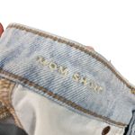 American Eagle  High Waisted Stretch Ripped Light Wash Cuffed Jean Shorts Photo 2