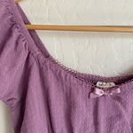 Lilac Mini Dress Purple Size L Photo 1