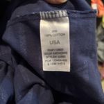 Fresh Produce Women's XL T-Shirt Dress Blue Gray Stripe 100% Cotton Casual USA Photo 3