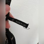 Reformation Black Pink Floral Zip Front Sleeveless V-Neck Mini Dress Size XS Photo 1