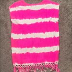 Southern Tide  size large beach‎ coverup Pink and White Tie-Dye Women's Photo 5