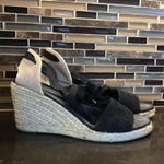 Montego Bay Club Montego‎ Bay black lace ankle tie sandal espadrille Photo 1