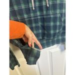 Frank & Eileen Tee Lab Limited Edition Plaid Hoodie Sweatshirt Size Medium Blue Photo 4