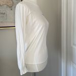 Kappa White Long Sleeve Fitted  Delta T Shirt Photo 2