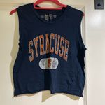 Original Retro Brand Navy and Orange Syracuse Muscle Tee Blue Size M Photo 1