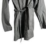 Columbia Pardon My Trench Gray Belted Hooded Windbreaker Rain Jacket Size S Photo 3