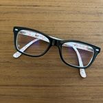 Ray-Ban Ray•Ban Eyeglasses 5228 5014 Size 50▪️17 ‎ 140 Black  Red & White Temples Photo 1