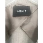 Akris  Gray Lightweight 100% Wool Blazer Sz 8 Photo 1