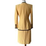 St. John  Collection Vintage Suit 6 Small Set Classic Blazer Skirt Jacket Knit Photo 7