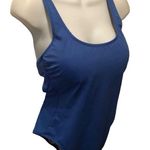 J.Crew Factory Bow-Back One-Piece Swimsuit Blue Sz S G5824 Summer Beach Pool Photo 2