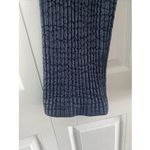 Vintage Womens Small Crylor Navy Textured Puffer Pants EU 44 Retro Flare Leg Blue Size 26 Photo 1