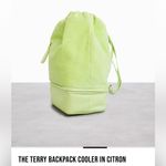 BEIS Terry Backpack Cooler, Citron Photo 3