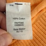 J.Crew Bright Orange V-Neck Sweater Photo 6