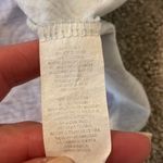 Yukiko 3/4 Blue & Green Bird and Floral Graphic Top Size L Photo 5