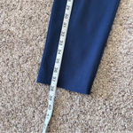 Whistles Brand Women's Eva Navy Blue Ankle Zip Trousers Size 8 Photo 14