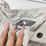 The North Face  Women's Khaki Never Stop Roll up Shorts Size 10 EUC Photo 4