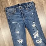 Hollister Jeans 9R 28x31 (actual) Bootcut Straight Stretch Denim Preppy Blue Photo 3