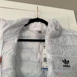 Adidas  White Puffer Winter Jacket Vest NWT Photo 4