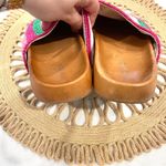 The Sak  Bolinas Clog Beach Stripe Size 9 Multicolor Rainbow Photo 4