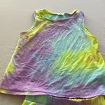 White Birch  Tie Dye Lounge set Sleeveless top And shorts Photo 0