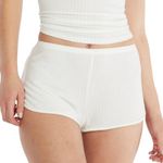 Dorina Silence Shorts in Ivory, Size M​​​ White Size M Photo 0