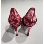 Ted Baker  LONDON Ryama Heels Red Tapestry‎ Glitch Bow Court Pointed Size 38.5 8 Photo 4