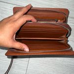 Crocodile women’s Embossed Brown Wallet \ clutch brand new never used Photo 5