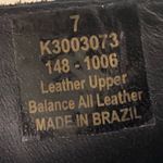 Donna Karan DKNY tall leather black pull on moto boots black chain accent Photo 5