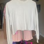 Forever 21 White Turtleneck Crop Top Photo 1