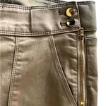 White House | Black Market WHBM High-Rise Snap-Detail Skinny Ankle Jeans Size 8 Stretch Fall Wardrobe Photo 5