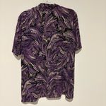 Chico's ADDITIONS BY Multicolor Open Front Jacket Bling Accents purple size 2 Photo 1