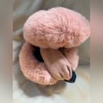 NEW Pink Winter Earmuffs Faux Fur Headband Bow Warmer Foldable Outdoor Photo 1